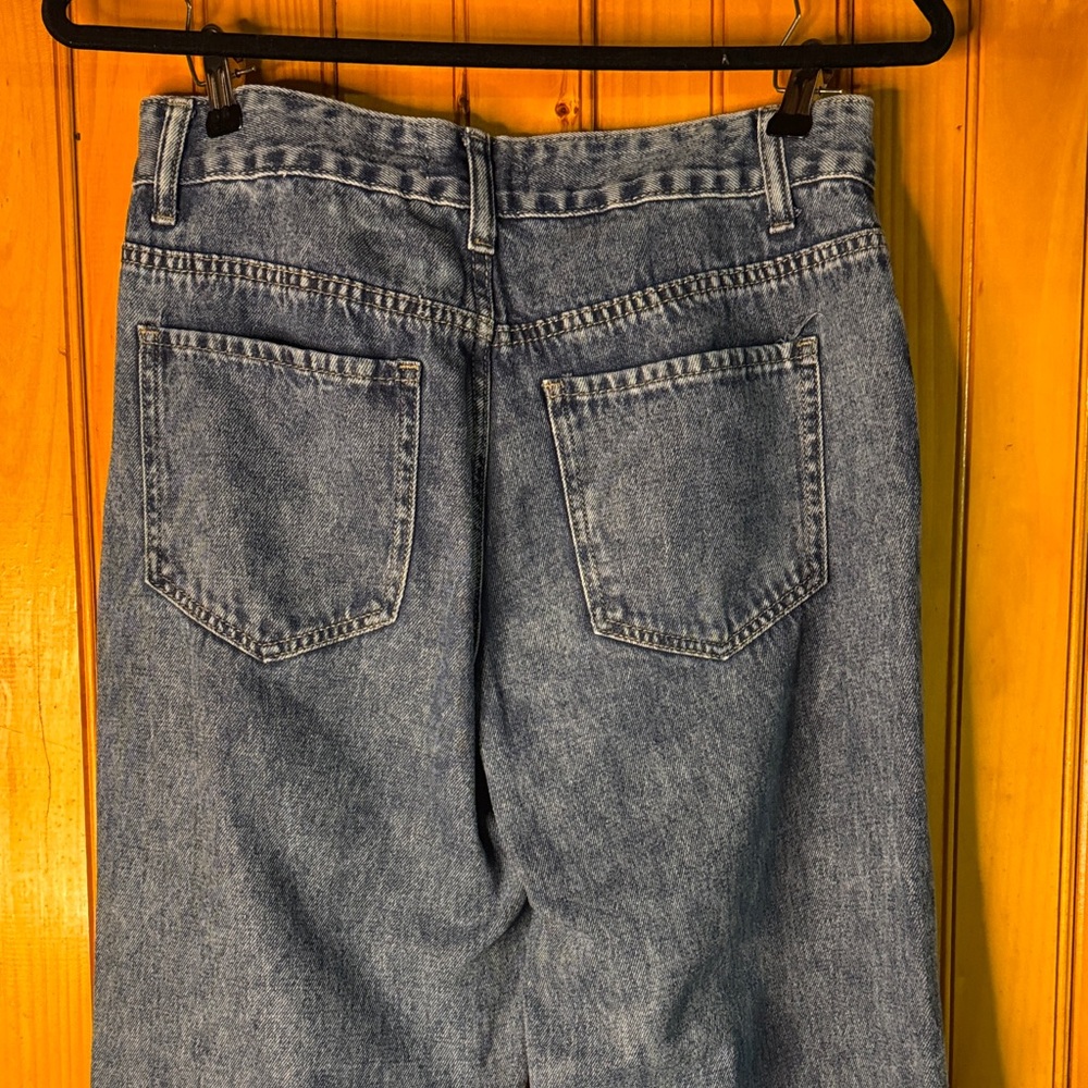 BAMBOO Denim Wide Leg Jeans - Picture 6 of 9